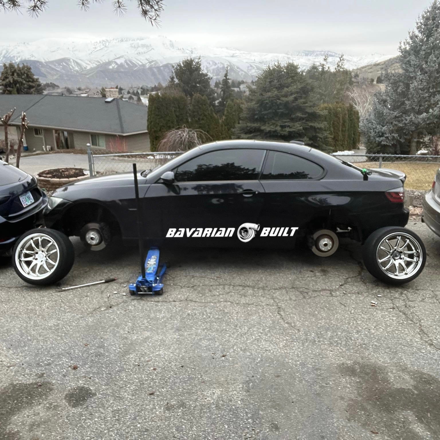 BNW | 60” Car-Length Decal